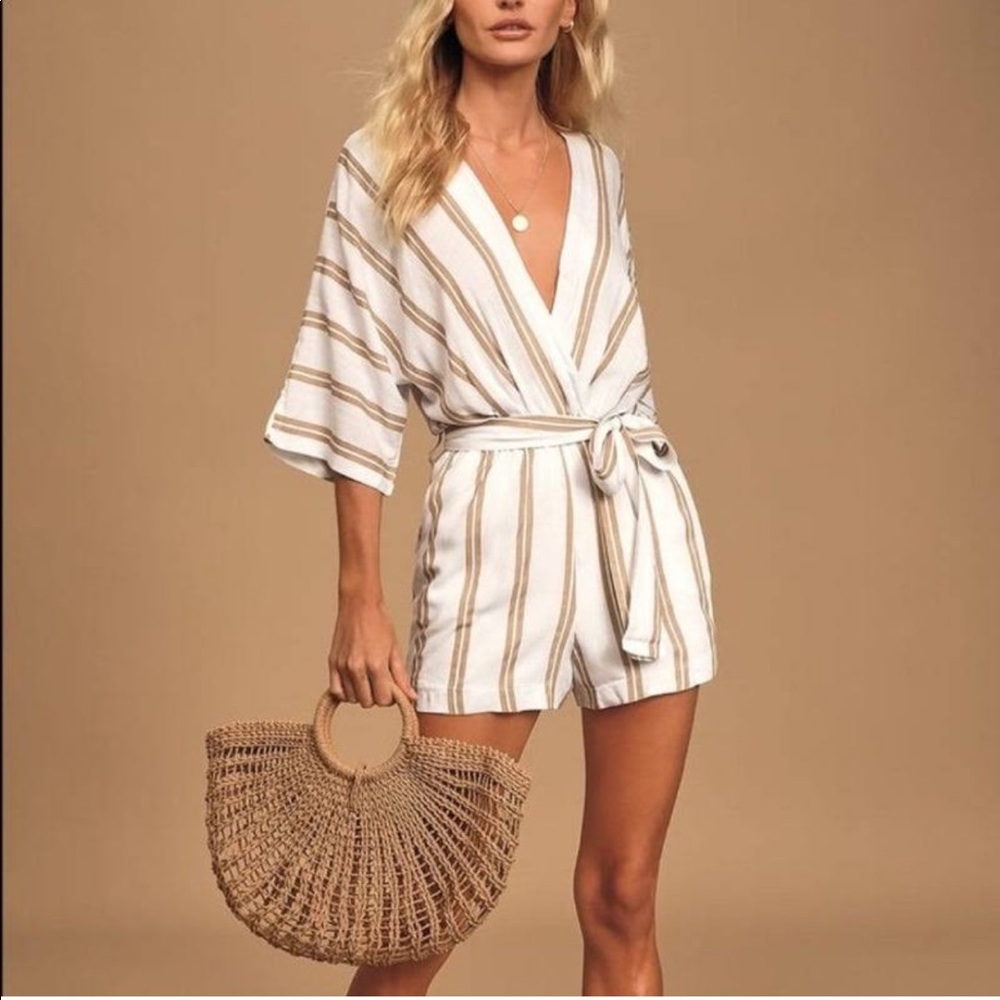 Lulu’s Lush Seaside Tide Romper